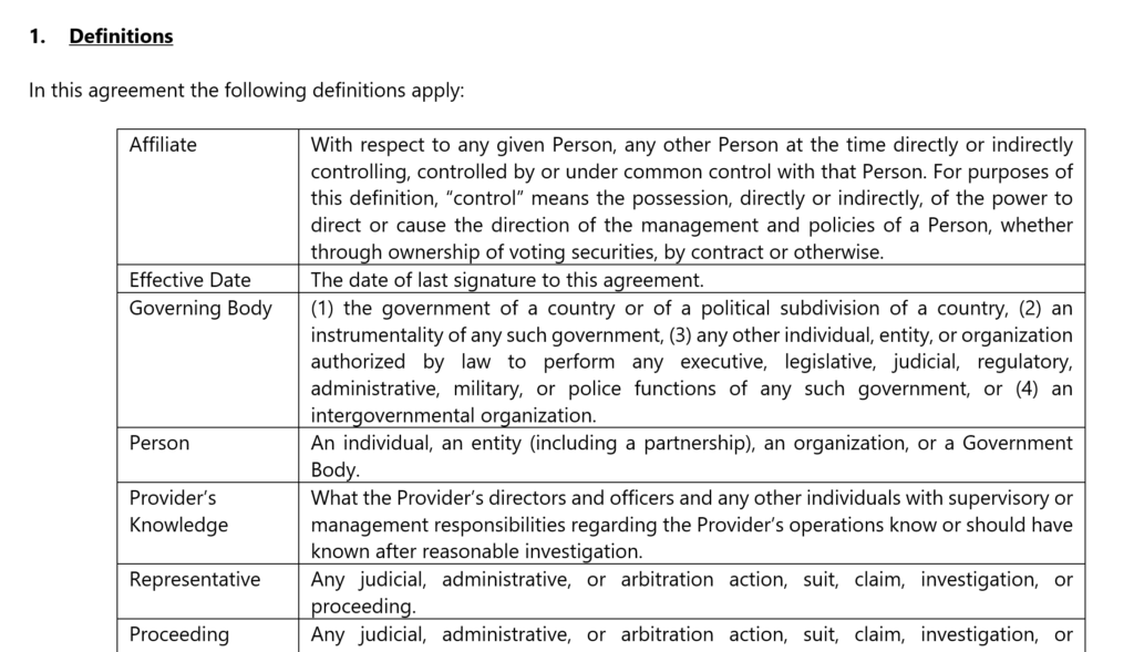 Why I Don't Use a Table Format for the Definition Section Adams on