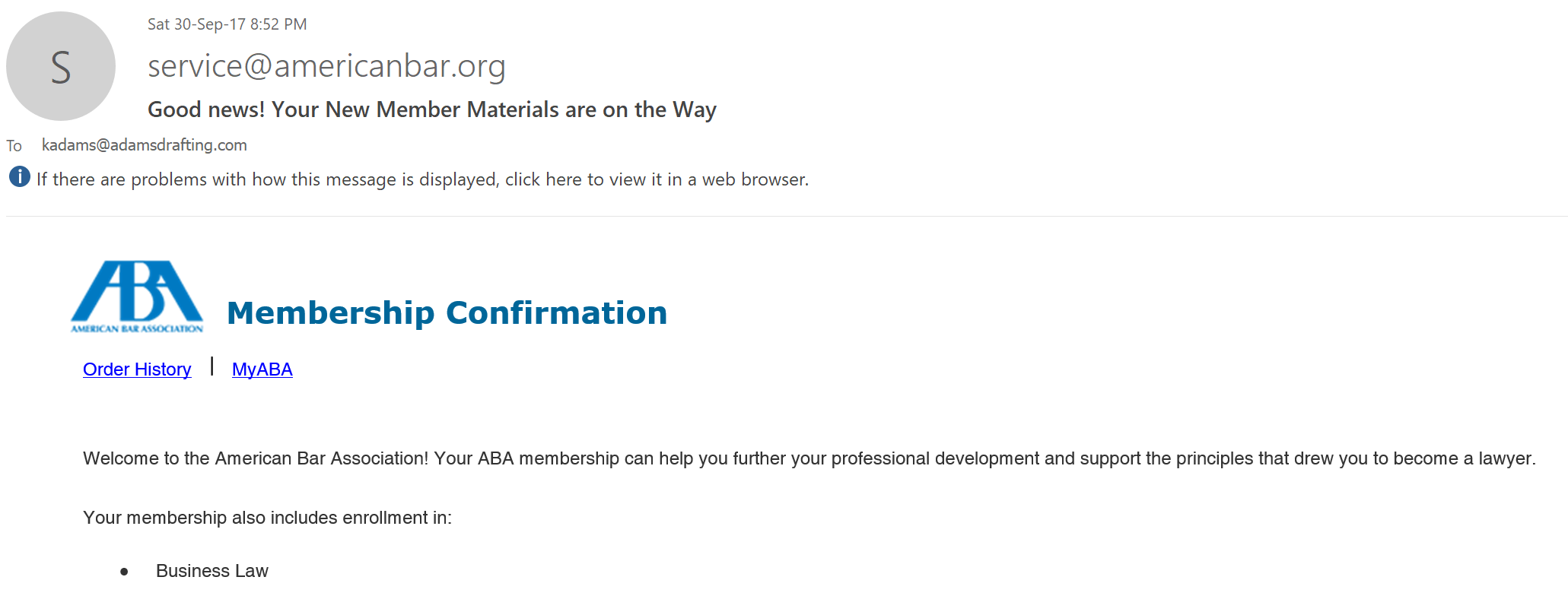 Why Ive Rejoined The American Bar Association Adams On - 