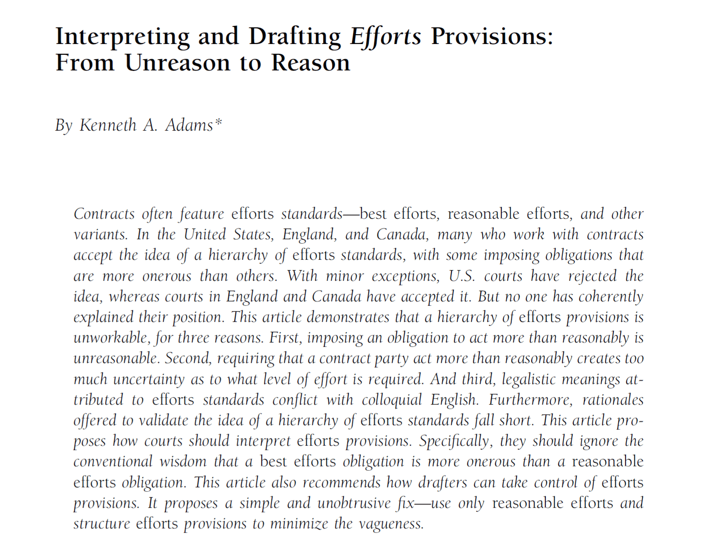 Now Available: My Law-Review Article "Interpreting and Drafting Now Available: My Law-Review Article "Interpreting and Drafting
