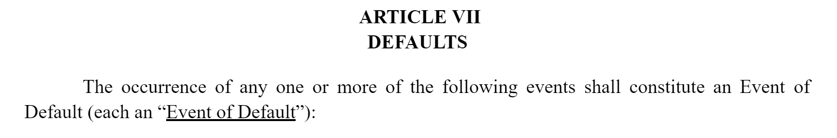More Weirdness In Creating Defined Terms Adams On Contract Drafting More Weirdness In Creating Defined Terms Adams On Contract Drafting